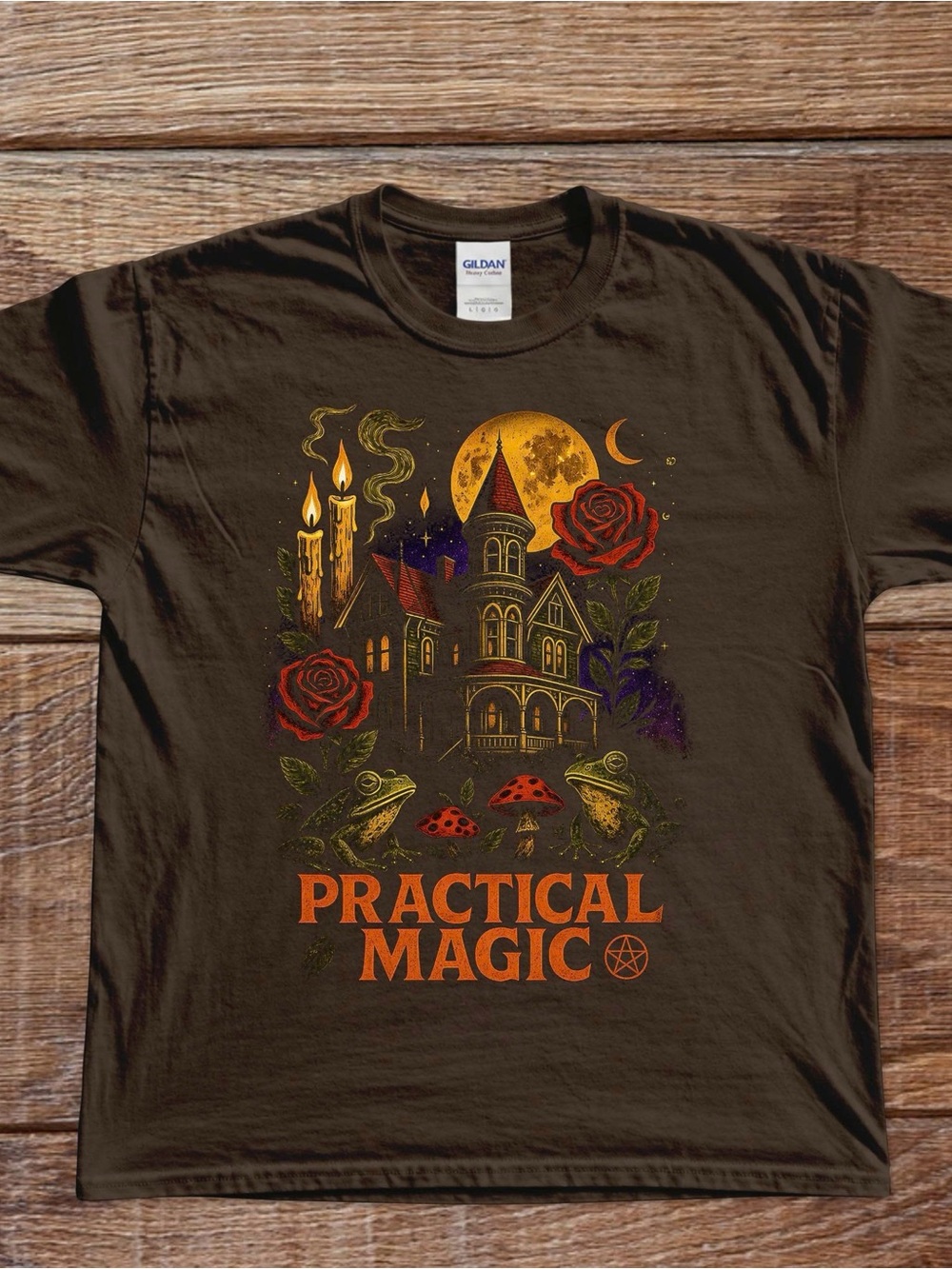 Practical Magic Mystery Frog Graphic Tee